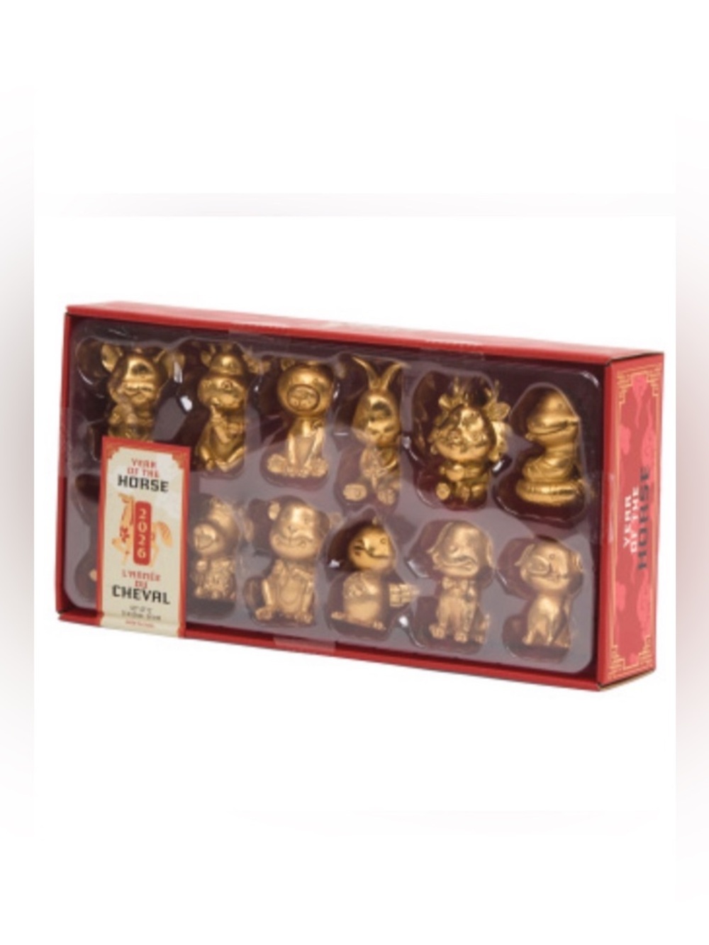 YEAR OF THE HORSE ZODIAC SIGNS FIGURINES 2026 - NWT